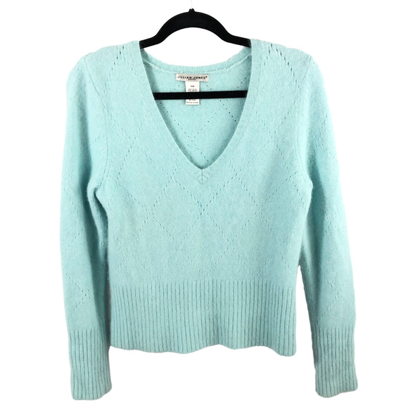 Jillian Jones MP Angora Rabbit Hair Blend Sweater - Picture 1 of 6